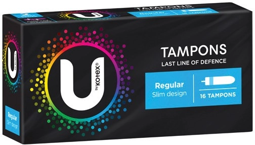 U By Kotex Slim Tampons 16 Pack Selected Varieties**