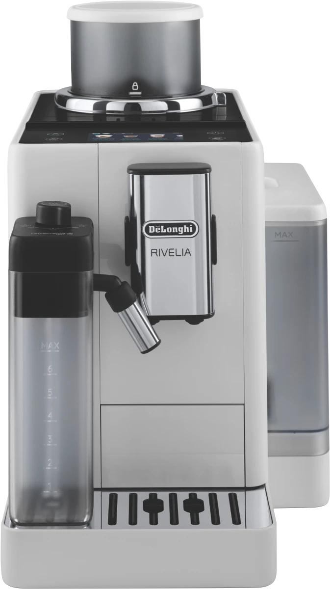 DeLonghi Rivelia Fully Automatic Coffee Machine White