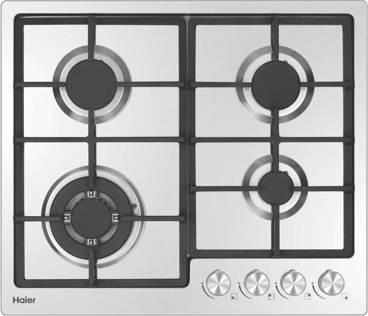 Haier 60cm Gas on Steel Cooktop