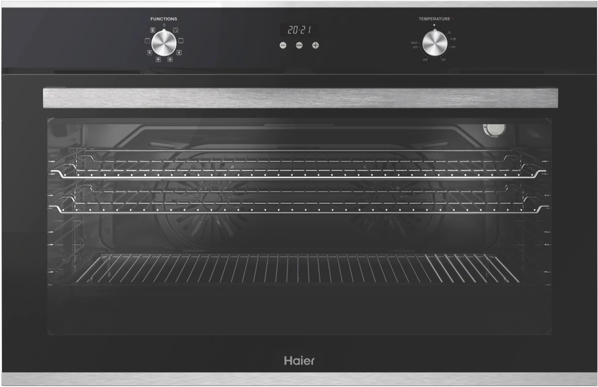 Haier 90cm Multifunction Oven Black