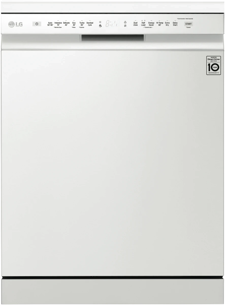 LG QuadWash White Dishwasher