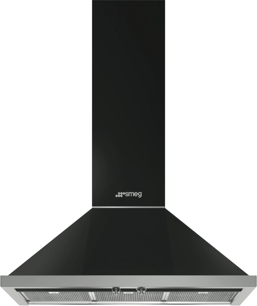 Smeg 90CM PORTOFINO R/HOOD LED LIGHTS ANTHRACITE