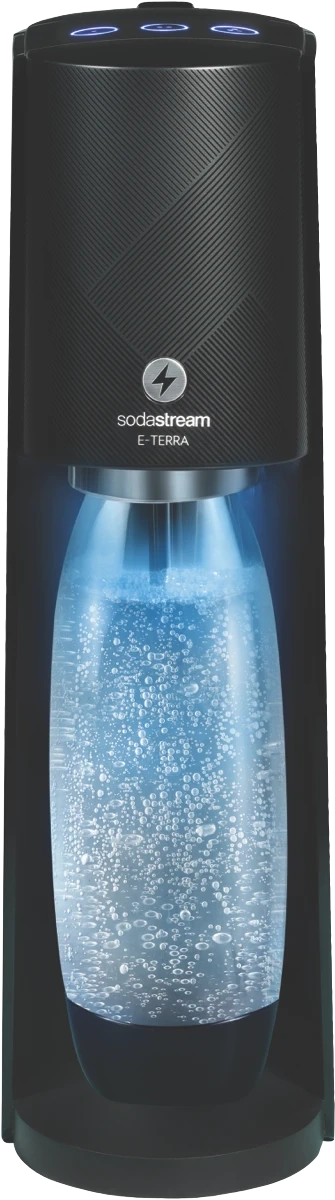 Sodastream E Terra Black Sparkling Water Maker