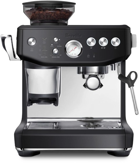 Breville the Barista Express Impress in Black Truffle