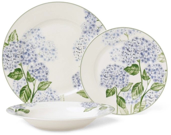 Heritage 12pc Hydrangea Dinner Set