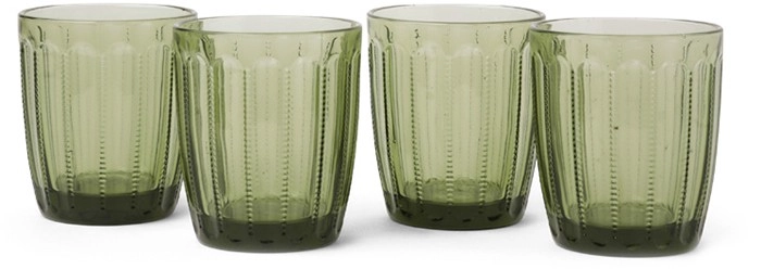 Heritage Avalon Tumbler in Green Set of 4