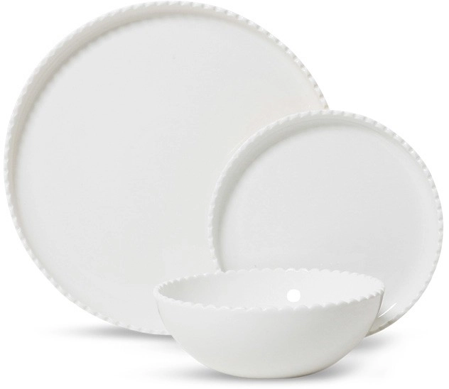 Robert Gordon 12pc Annie Dinner Set in White