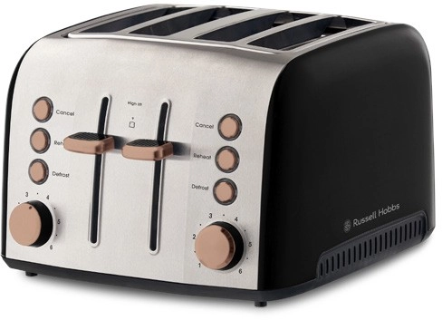 Russell Hobbs Brooklyn 4-Slice Toaster in Copper