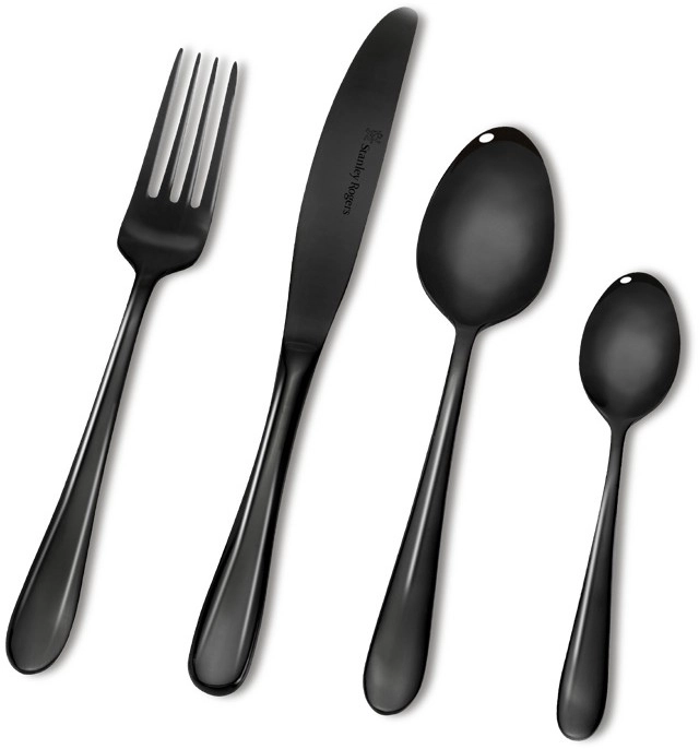 Stanley Rogers 24pc Albany Onyx Cutlery Set