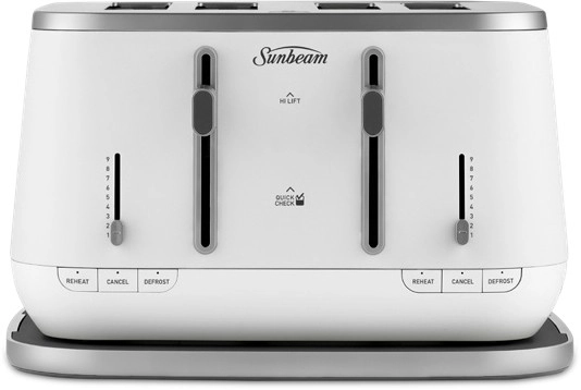 Sunbeam Kyoto City Collection 4-Slice Toaster in White