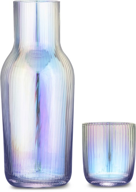 Tempa Thalia Opal Carafe and Glass Set