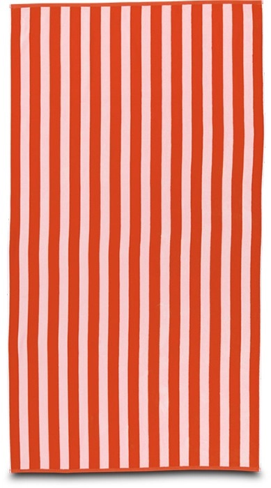 Vue Reverse Stripe Beach Towel