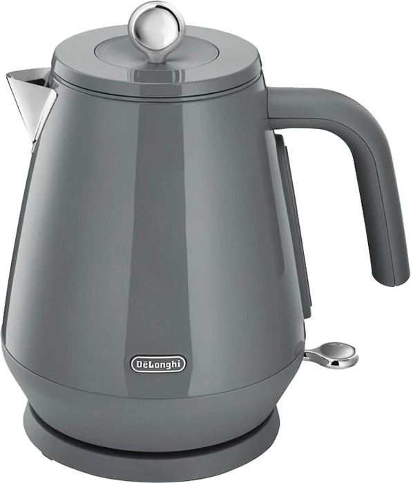 De’Longhi Eclettica 1.7L Kettle in Graceful Grey