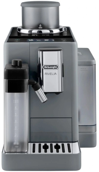 Delonghi Rivelia Fully Automatic Coffee Machine in Pebble Grey