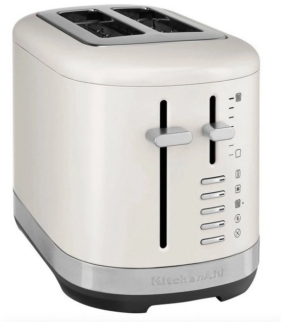 KitchenAid 2-Slice Toaster in Porcelain White