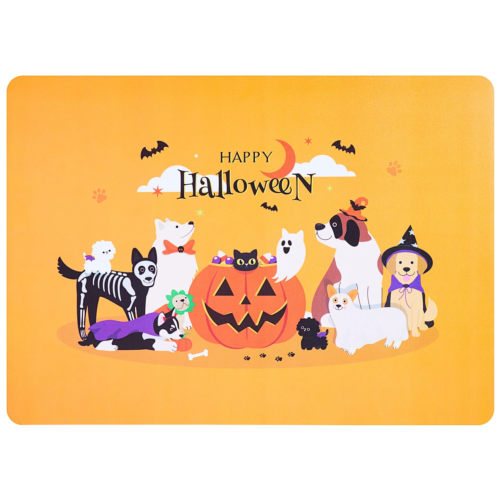 Halloween Rectangular Placemat Assorted