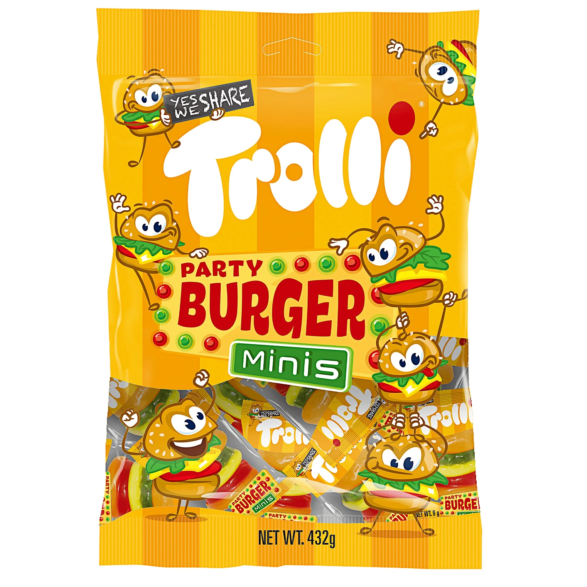 Trolli Mini Burgers 432g