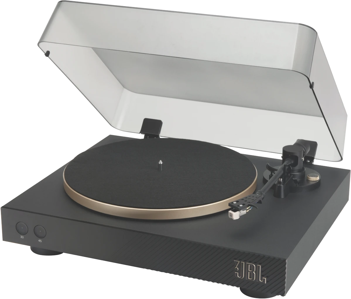 JBL Spinner Bluetooth Turntable - Black Gold