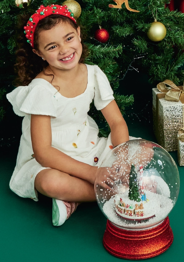 Beaded Christmas Headband