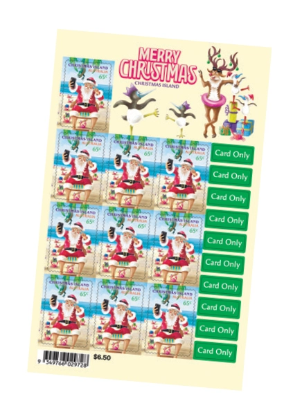 Christmas 2024 Stamps – Sheetlet of 10 - Xmas