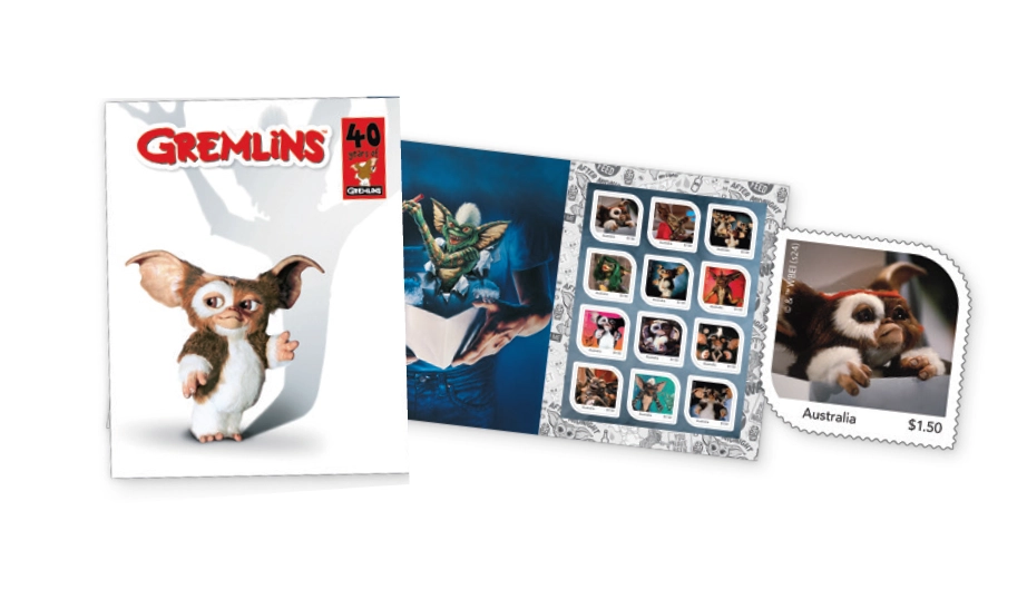 Gremlins 40th Anniversary Stamp Pack