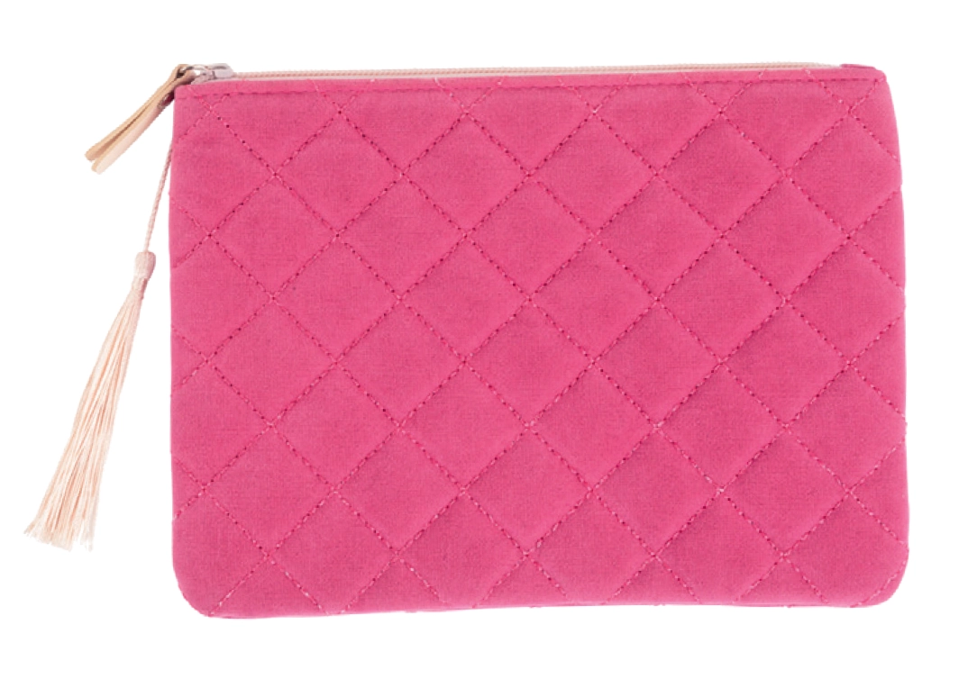 JoyUp Quilted Pencil Case – Orchid