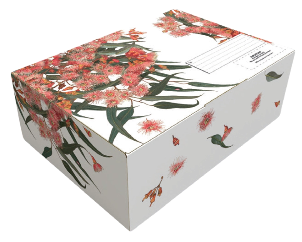 Meryl Bell Coral Gum Leaf Gift Box – Medium