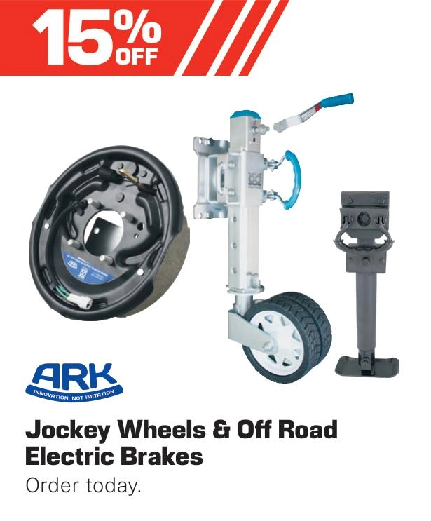 ARK Jockey Wheels & Off Road Electric Brakes