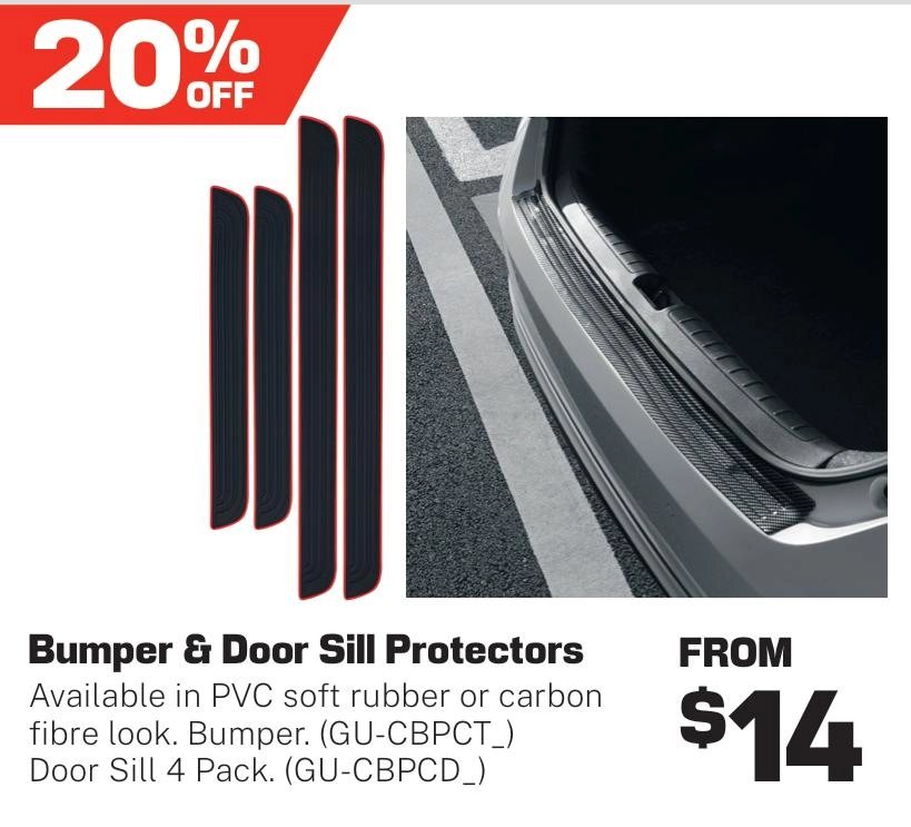 Bumper & Door Sill Protectors