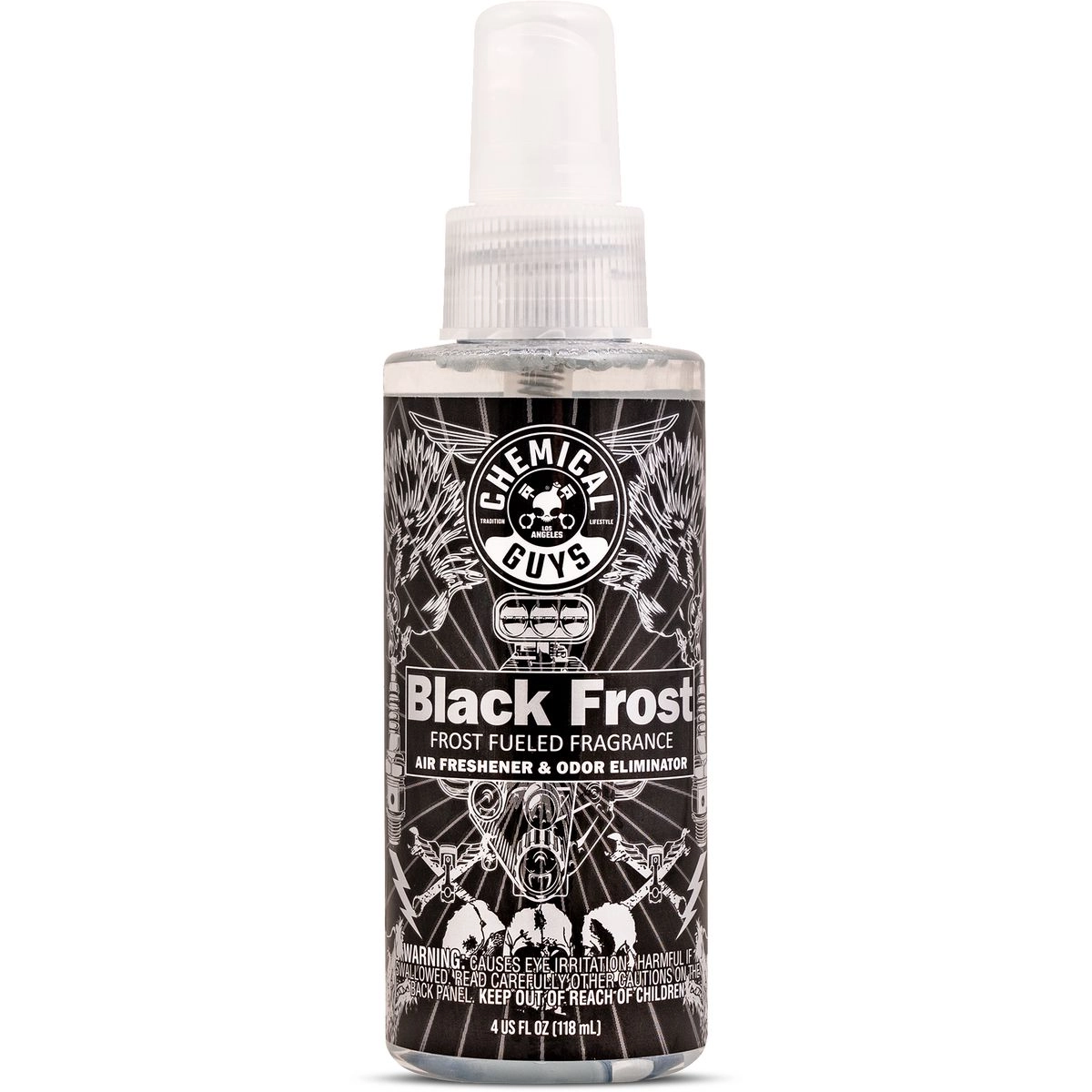 Chemical Guys Black Frost Air Freshener and Odour Eliminator 118ml - AIR_224_04