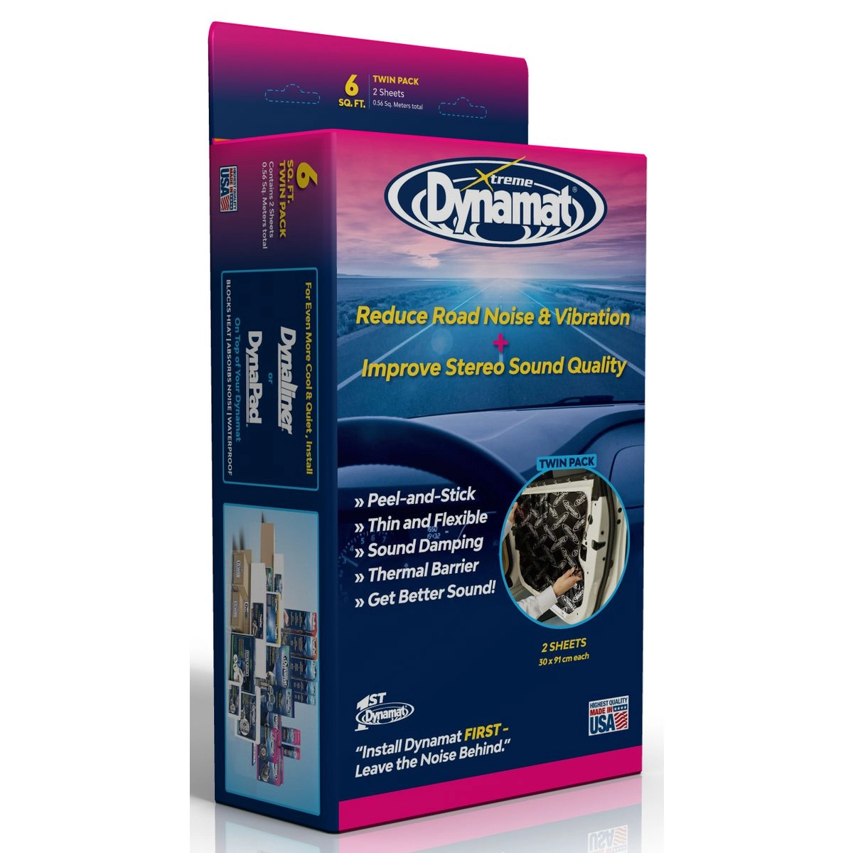 Dynamat Sound Deadening Xtreme Twin Pack - 10430