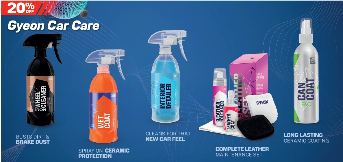 Gyeon Car Care Range