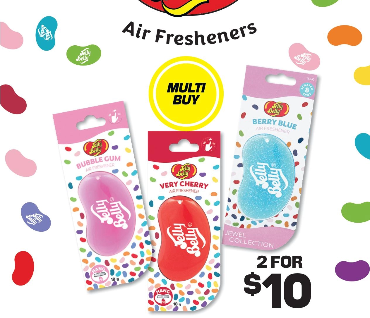 Jelly Belly Air Fresheners