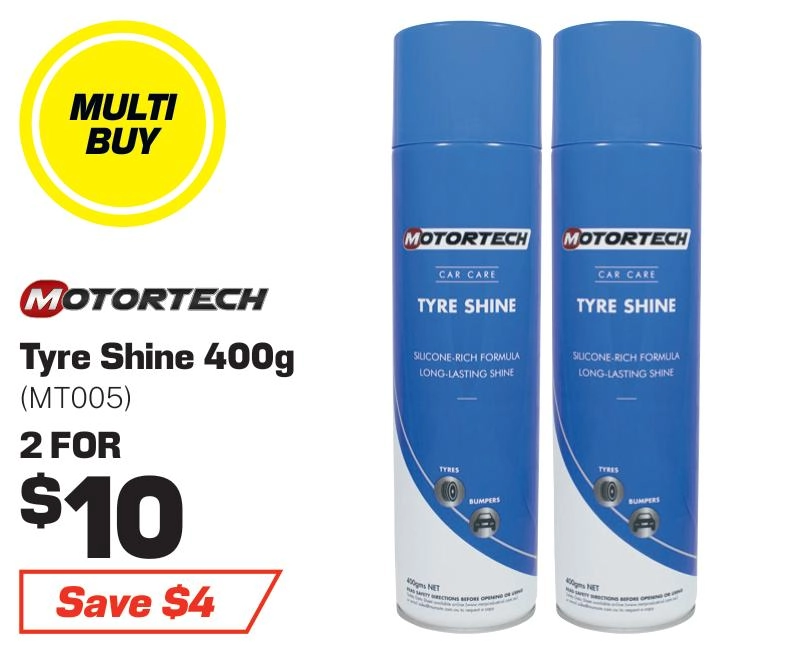 Motortech Tyre Shine 400g - MT005