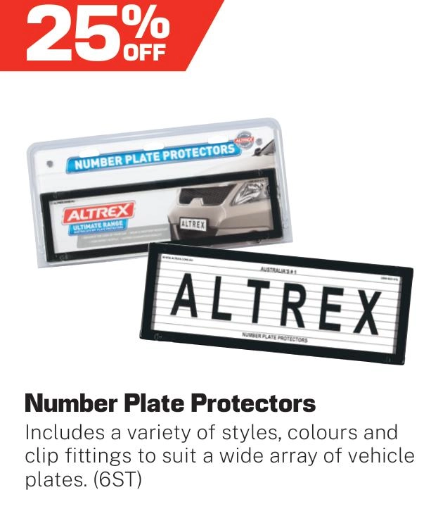 Number Plate Protectors