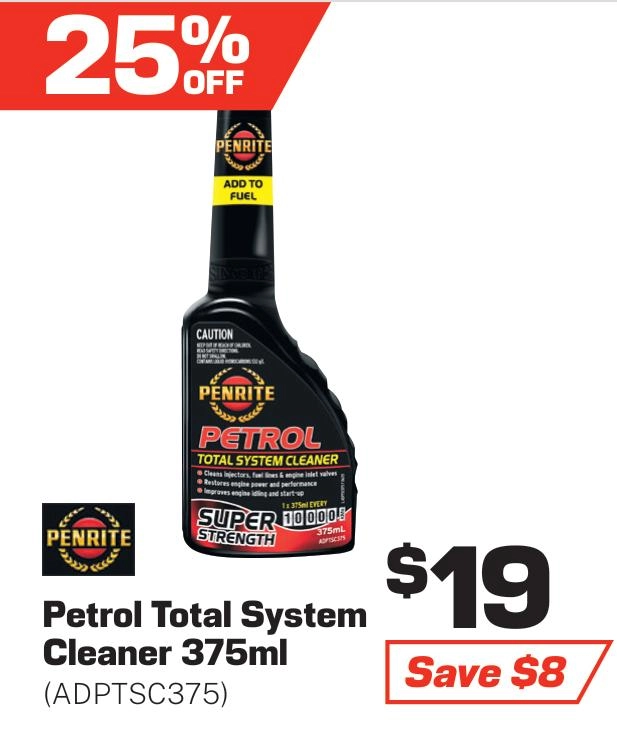 Penrite Petrol Total System Cleaner 375ml - ADPTSC375