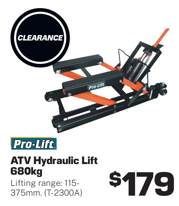 Pro-Lift Atv Hydraulic Lift - 680Kg - T-2300A