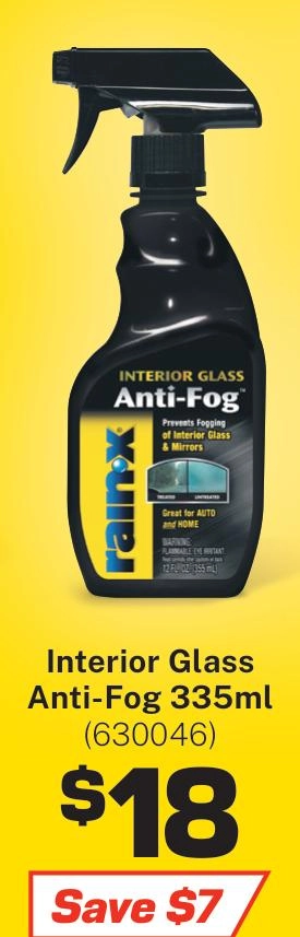 Rain-X Interior Glass Anti-Fog 335ml - 630046