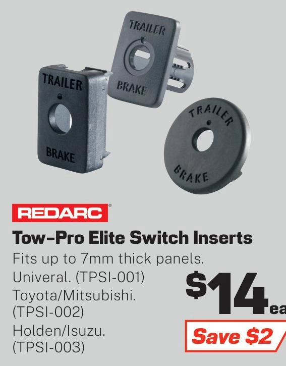 Redarc Tow-Pro Elite Switch Inserts