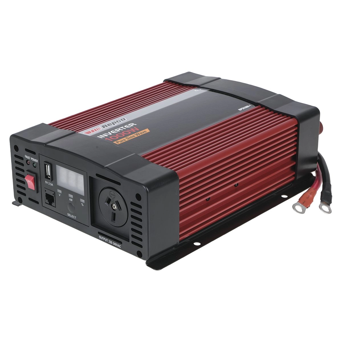 Repco 12V 1000W Pure Sine Wave Inverter - RPSI1000-1