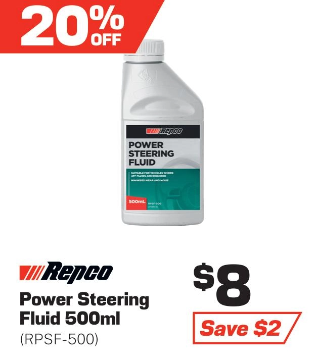 Repco Power Steering Fluid 500ml - RPSF-500