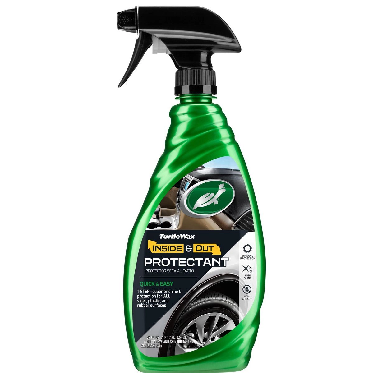 Turtle Wax Quick & Easy Inside & Out Protectant 680mL - 50655