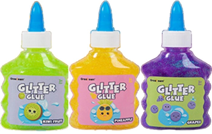 Fruit Scented Glitter Glue - Assorted