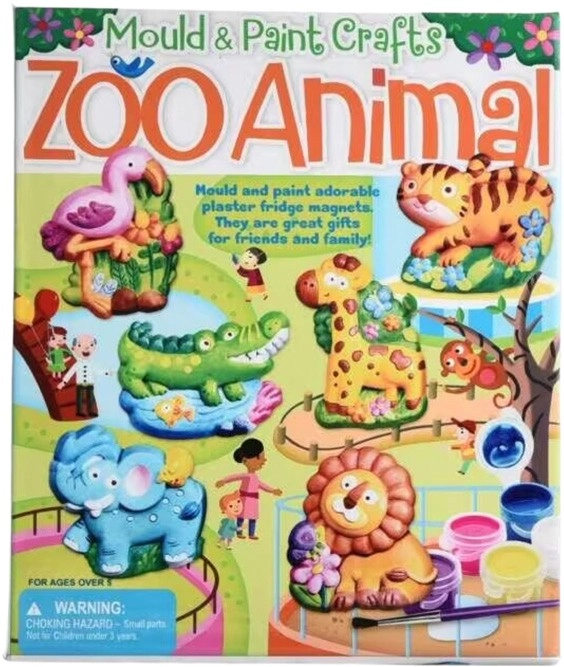 Mould & Paint Zoo Animals