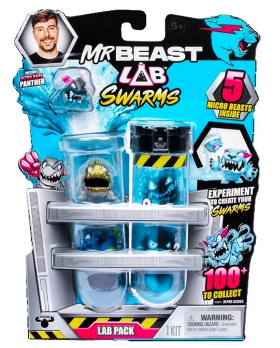 Mr Beast Lab Mr Beast Lab Swarms S1 Lab 5 Pack - Assorted