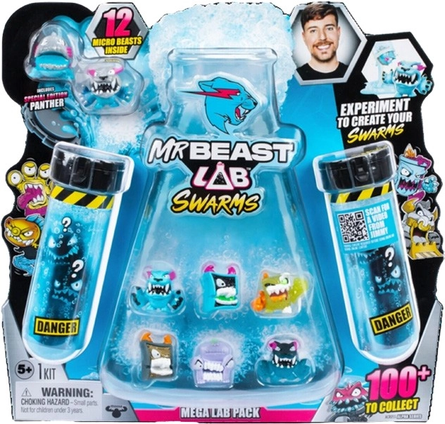 Mr Beast Lab Swarms S1 Mega Lab 12 Pack - Assorted