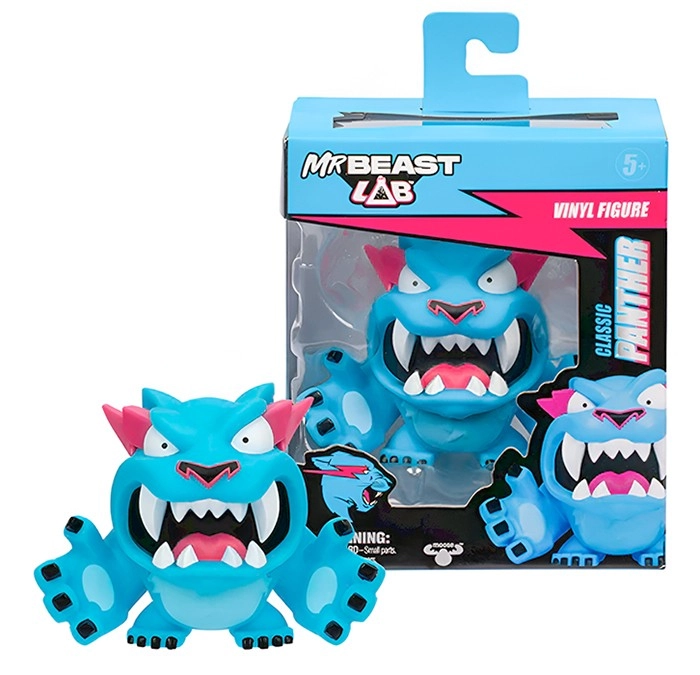 Mr Beast Lab Vinyl Figure Pack - Classic Panther