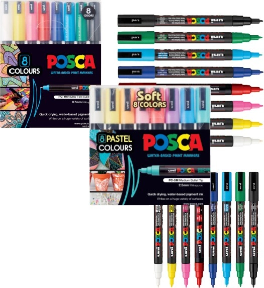 20% off Posca Pens & Markers