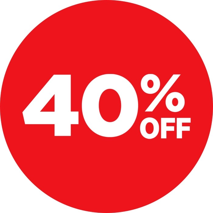 40% off All Bathroom Accessories