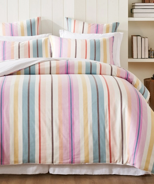 40% off KOO Gypsy Cotton Stripe Quilt Cover Set